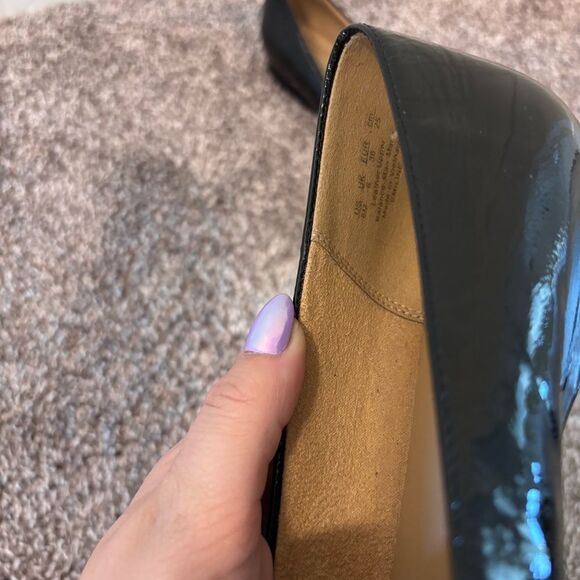 Naturalizer Women's Emiline Slip-On Loafer Black Leather Size 8 - Picture 12 of 15